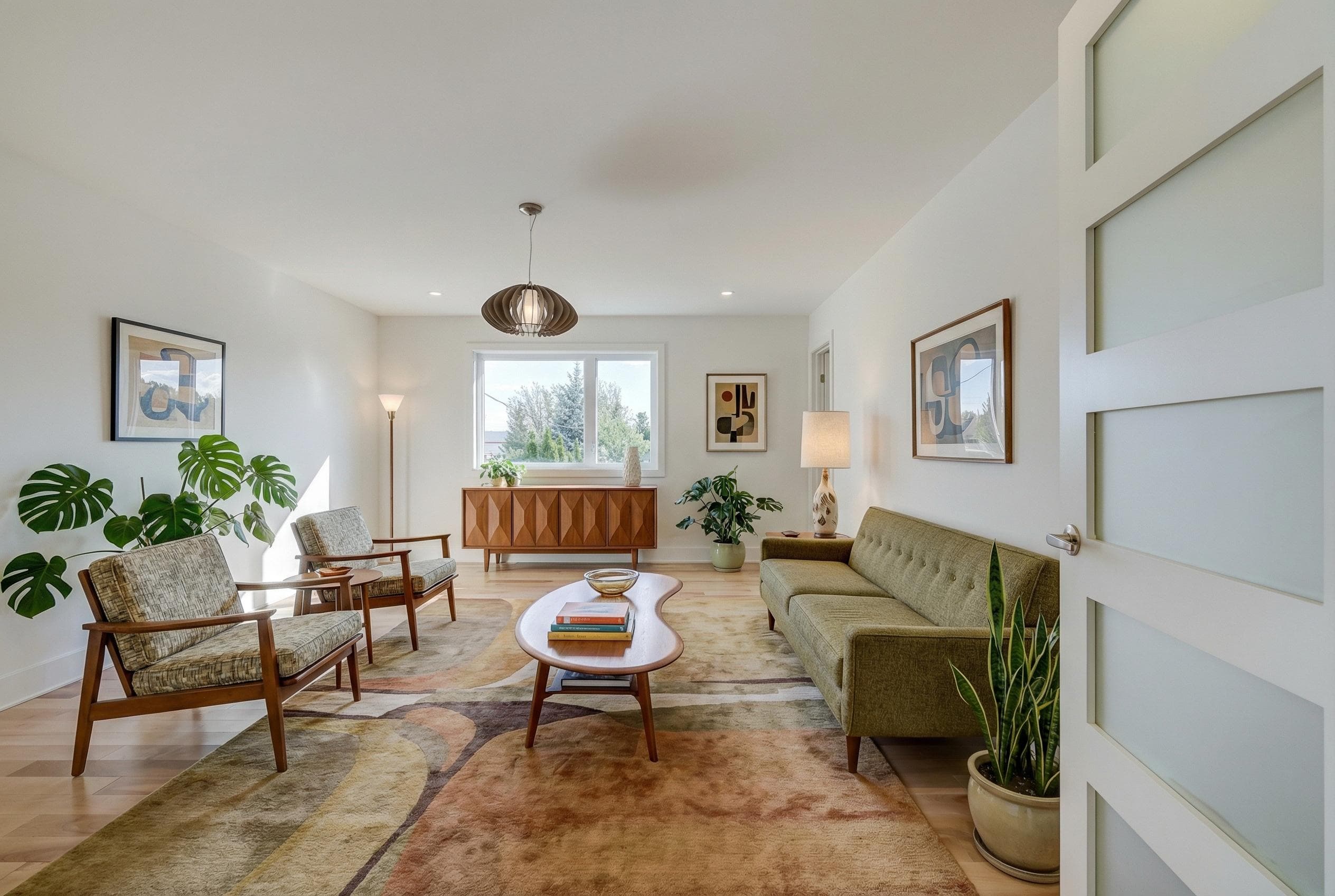 Virtual staging after transformation - Professional virtual staging result by Hausvalet